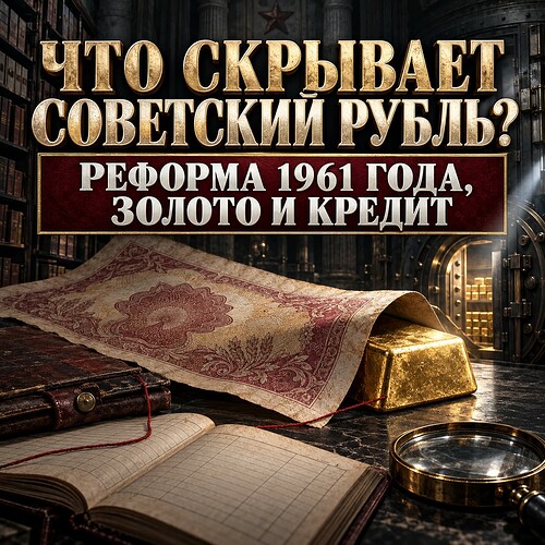 Золотой след советского рубля